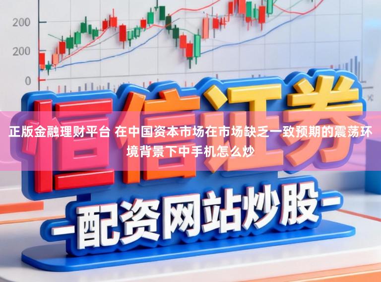 正版金融理财平台 在中国资本市场在市场缺乏一致预期的震荡环境背景下中手机怎么炒