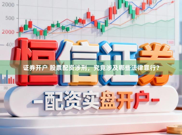 证券开户 股票配资涉刑,究竟涉及哪些法律罪行?